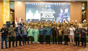 Momen Bersejarah Pimpinan DPRD Riau, Rokan Hulu Dan Bupati Anton, Hadiri Pelantikan Pengurus IPRY Rokan Hulu