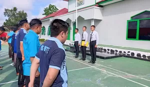 Tegakkan Kedisiplinan: Lapas Muara Teweh Perketat Absensi Rutin Bagi Warga Binaan Pembantu (Tamping)