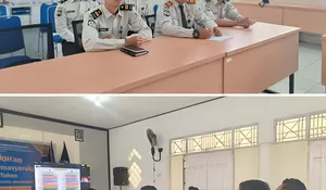 Bapas Muara Teweh Ikuti Evaluasi Nasional Kinerja Kementerian Imigrasi dan Pemasyarakatan Triwulan I Tahun 2026