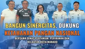 Dukung Ketahanan Pangan Nasional, Lapas Manado Jalin Sinergitas Bersama Dinas PPK Kota Manado