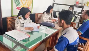 ‎Dukung Pemenuhan Hak WBP, PK Bapas Muara Teweh Laksanakan Penggalian Data Guna Penyusunan Litmas