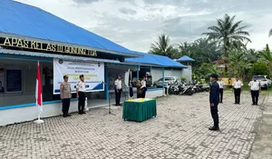 Lapas Gunungtua Laksanakan Ikrar Pemasyarakatan Bersih dari Handphone Ilegal, Narkoba dan Penipuan