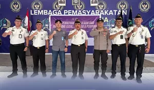 Lapas Tahuna Gelar Ikrar Pemasyarakatan Bersih dari Handphone Ilegal, Narkoba dan Penipuan