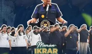 Kanwil Ditjenpas Sumut Gelar Apel dan Ikrar Bersama Pemasyarakatan Bersih dari Handphone Ilegal, Narkoba dan Penipuan