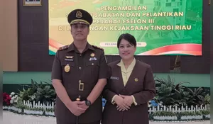 Lantik Fredy Feronico Simanjuntak Jabatan Kajari Rokan Hulu Gantikan Rabani Halawa, Ini Arahan Kajati Riau 