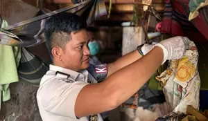 Pimpin Penggeledahan Blok Hunian Warga Binaan, Kasubsi Kamtib Lapas Kotapinang : untuk Mencegah Barang Terlarang