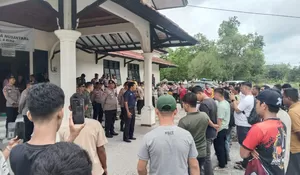 Puluhan Masyarakat Desa Lubuk Soting "Serbu" Kantor PT Agrinas Eks Kebun Tamtim PT Torus Ganda
