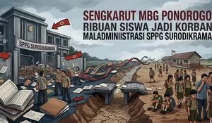 Sengkarut MBG Ponorogo, Ribuan Siswa Jadi Korban Maladministrasi SPPG Surodikraman