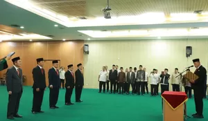 Gema Harapan di Aula Nonon Sonthanie: Wali Kota Bekasi Lantik Sudarsono Jadi Pengurus Baznas