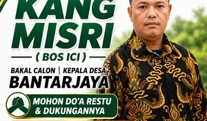 Suhu Politik Adem! Tim Pemenangan Kades Misri Gaungkan Politik Santun di Bantarjaya