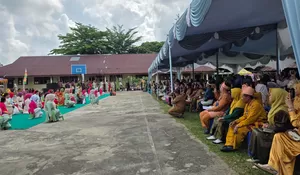 Menggema! "Takkan Hilang Melayu di Bumi", SMPN 2 Ujungbatu Torehkan Sejarah, Wujudkan Visi Budaya di Tengah Gempuran Teknologi