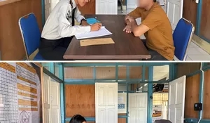 Disiplin Jalani Pembimbingan, Klien Bapas Muara Teweh Laksanakan Wajib Lapor