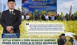 Garda Depan Ketahanan Pangan: DPRD Nganjuk Kawal Kolaborasi Akbar TNI dan Petani Menuju Swasembada Kedelai Nasional!