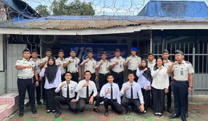 Peringati Harkitnas ke-118, Lapas Kotapinang Gelar Kegiatan Upacara