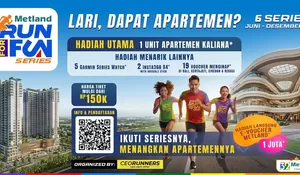 Lari Dapat Apartemen! Metland Gebrak Tahun 2026 lewat "Run for Fun Series", Targetkan 10.000 Pelari