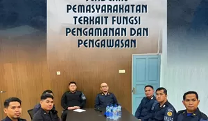 Karutan Rantau dan Jajaran Ikuti Pengarahan Dirjenpas Terkait Fungsi Pengamanan dan Pengawasan