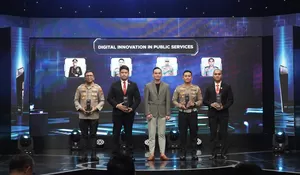 Terus Berinovasi, Polresta Sidoarjo Terima 4 Piala Penghargaan Digital Innovation Awards 2026