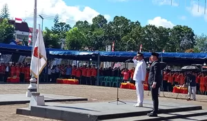 HUT Kabupaten Nias Barat yang Ke-17 Berlangsung Meriah, Bupati Sampaikan Prioritas Ke Depan