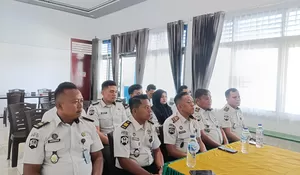 Lapas Gunungtua Mengikuti Kegiatan Rapat Analisis dan Evaluasi Bidang Pemasyarakatan Secara Virtual