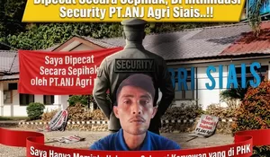 Di Atas Hukum? PT ANJ Agri Siais Diduga PHK Sepihak dan Kerahkan Sekuriti untuk Intimidasi Karyawan!