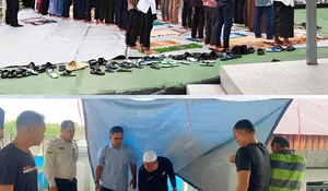 ‎Hari Pertama Idul Adha, Bapas Muara Teweh Laksanakan Bantuan Pengamanan di Lapas Muara Teweh