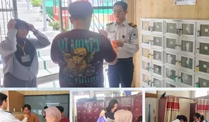 ‎Bankam Hari Kedua, Bapas Muara Teweh Bantu Layanan Kunjungan