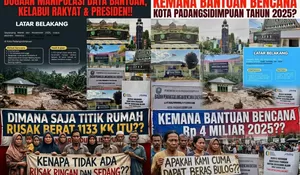 Bencana Jadi 'Proyek Bisnis', Dana Rp4 Miliar Diduga Lenyap di Padangsidimpuan!