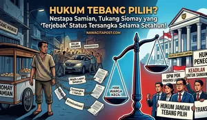 Hukum Tebang Pilih? Nestapa Samian, Tukang Siomay yang 'Terjebak' Status Tersangka Selama Setahun!