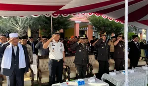 Kalapas Gunungtua Hadiri Upacara Peringatan Hari Lahir Pancasila di Kantor Bupati Padang Lawas Utara