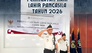 Rutan Rantau Gelar Upacara Peringatan Hari Lahir Pancasila Tahun 2026