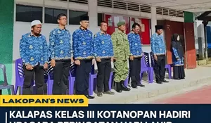 Kalapas Kotanopan Mengikuti Upacara Peringatan Hari Lahir Pancasila di SMAN 1 Kotanopan