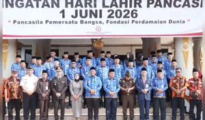 Pemda Rohul Peringatan Hari Pancasila 2026, Tema "Pancasila Pemersatu Bangsa, Fondasi Perdamaian Dunia