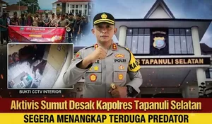 "Predator Berkedok Kepala Sekolah!" Aktivis Desak Kapolres Tapsel Seret Pelaku ke Penjara Sekarang Juga!
