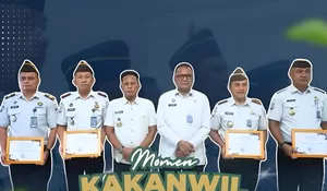 Kanwil Ditjenpas Sumut Berikan Penghargaan dan Penguatan Pelayanan Publik, Dorong Budaya Kerja Profesional dan Berorientasi Masyarakat