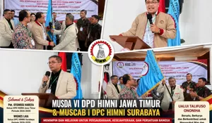Otomosi Harefa Nahkodai HIMNI Jatim 2026-2030, Fokus Persaudaraan dan Kesejahteraan