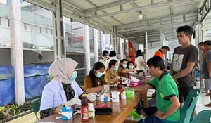 Wujudkan Lingkungan Sehat, Lapas Gunungsitoli Bersama Dinkes Gelar Penyuluhan Virus Hanta dan Pemeriksaan Kesehatan WBP