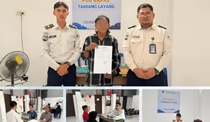 Optimalisasi Layanan Pembimbingan Kemasyarakatan, Pos Bapas Muara Teweh Berikan Layanan Terpadu di Tamiang Layang