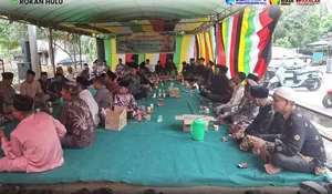 Silaturahmi Suku Maih Muniliang dan Urang Sumondo Puak Pulau Alai, Perkuat Pelestarian Adat Melayu, Dihadiri Wakil Bupati Rokan Hulu