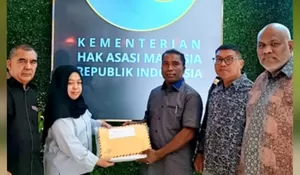 Mengguncang Jakarta, Ratusan Warga Tengki Seribu Batam "Ketuk" Pintu Menteri HAM