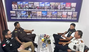 Lapas Kotapinang Terima Kunjungan Silaturahmi Kejaksaan Negeri Labuhan Batu Selatan