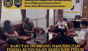 Karutan Humbang Hasundutan Terima Kunjungan Kerja Kasi Pidum Kejari Humbang Hasundutan