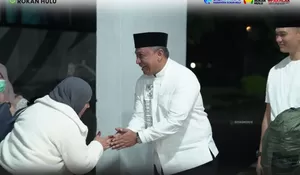 Sambut Kepulangan Jemaah Haji Rokan Hulu, Bupati Anton Bersyukur, Semua Dalam Keadaan Sehat Walafiat Dan Penuh Kebahagiaan