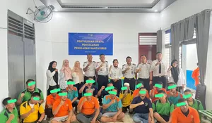 Lapas Gunungtua Gelar Penyuluhan Pencegahan Penularan Hantavirus dan Pengobatan Gratis Kepada Warga Binaan