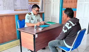 Penerimaan Klien Pemasyarakatan dari Lapas Muara Teweh, PK Dorong Klien Cepat Beradaptasi dan Kembali Produktif