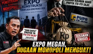 Expo Megah, Dugaan Monopoli Menguat! MAKI Jatim Kuliti Sistem Proyek PUPR