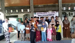 Pemdes Desa Bogem Pinggir Gelar Santunan Anak Yatim Peringati Tahun Baru Islam 