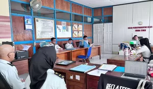 Perkuat Kualitas Pembimbingan, Kabapas Muara Teweh Gelar Rapat Internal Bersama Pembimbing Kemasyarakatan