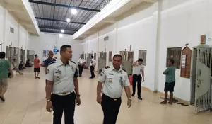 Deteksi Dini Langkah Pasti, Kalapas Gunungsitoli Pimpin Kontrol Keliling Bersama Jajaran