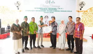 HMI Cabang Rokan Hulu Sukses Gelar Intermediate Training LK II Tingkat Nasional 