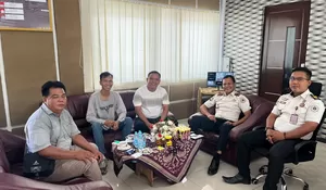Perkuat Keterbukaan Informasi, Kalapas Muara Teweh Terima Kunjungan dan Koordinasi dari Awak Media